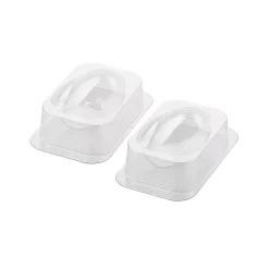 AL-FRED - KIT 2 THERMOFORMED MOULDS CHOCOLATE 117X104 H 160 MM