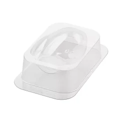 AL-FRED - KIT 2 THERMOFORMED MOULDS CHOCOLATE 117X104 H 160 MM