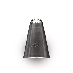 BC328 - BOCCHETTA IN ACCIAIO INOX PER SAC À POCHE FORO STELLA CHIUSO ø10 MM