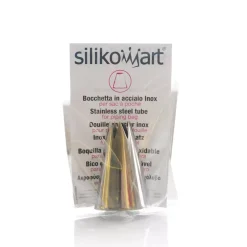 BC326 - BOCCHETTA IN ACCIAIO INOX PER SAC À POCHE FORO STELLA CHIUSO ø8 MM