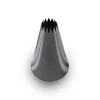 BF317 - BOCCHETTA IN ACCIAIO INOX PER SAC À POCHE FORO STELLA FRANCESE ø15 MM