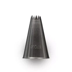 BF317 - BOCCHETTA IN ACCIAIO INOX PER SAC À POCHE FORO STELLA FRANCESE ø15 MM
