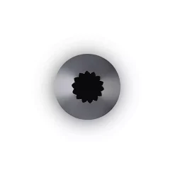 BF314 - BOCCHETTA IN ACCIAIO INOX PER SAC À POCHE FORO STELLA FRANCESE ø10 MM