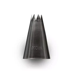 BS110 - BOCCHETTA IN ACCIAIO INOX PER SAC À POCHE FORO STELLA ø10 MM