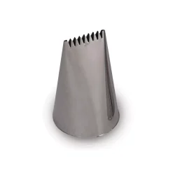 BX9022 - BOCCHETTA IN ACCIAIO INOX PER SAC À POCHE BX 3X22 H53 MM