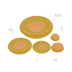 CAPFLEX S - KIT 3 COPERCHI IN SILICONE ø40 MM