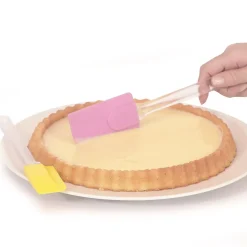 Cucchiaio spatola in silicone giallo