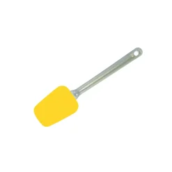 Cucchiaio spatola in silicone giallo
