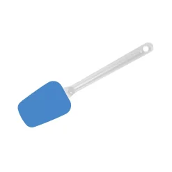 Cucchiaio spatola in silicone blu