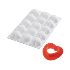 CUPIDO 30 - STAMPO IN SILICONE 45X44 H 24 MM + CUTTER