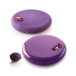 DECOR ROUND 140 - STAMPO IN SILICONE N.2 ROUND ø105 H 17 MM