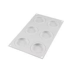 DECOR ROUND 50 - STAMPO IN SILICONE N.6 ROUND ø67 H 15 MM