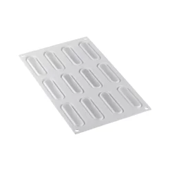 FINGERS 30 - STAMPO IN SILICONE 80X22 H 22 MM + CUTTER + 12 VASSOI