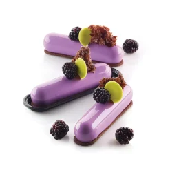 FINGERS 75 - STAMPO IN SILICONE 130X27 H 27 MM + 10 VASSOI + CUTTER