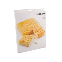 FOCACCIA BREAD - STAMPO IN SILICONE FOCACCIA 345X265 H28 MM