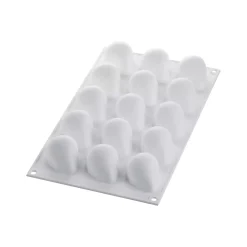 FRAGOLA 30 - STAMPO IN SILICONE N.15 FRAGOLA 48X37 H 33 MM + CUTTER