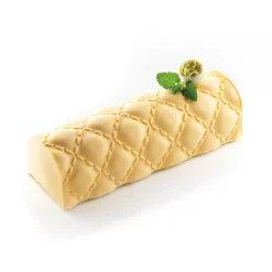 KIT BÛCHE MATELLASSÉ03 - STAMPO IN SILICONE 250X90 H 70 MM
