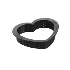 KIT MINI TARTE PETIT AMOUR- STAMPO IN SILICONE + 8 ANELLI CUORE