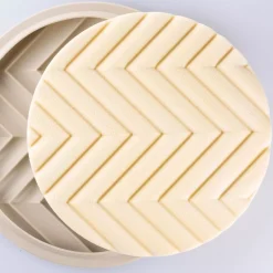 KIT TARTE GRAFIQUE - SET ANELLO + TAPPETO DECORATIVO IN SILICONE ø250 MM