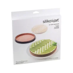 KIT TARTE GRAFIQUE - SET ANELLO + TAPPETO DECORATIVO IN SILICONE ø250 MM