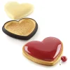 KIT TARTE RING AMORE 205X190 MM - SET STAMPO IN SILICONE 190X160 MM + ANELLO