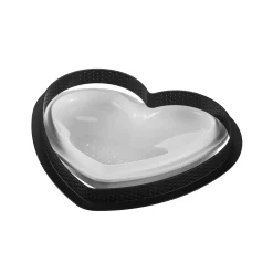 KIT TARTE RING AMORE 205X190 MM - SET STAMPO IN SILICONE 190X160 MM + ANELLO