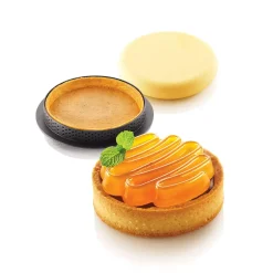 KIT TARTE RING HONORE ø80 MM - SET STAMPO IN SILICONE + 8 ANELLI