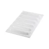 KIT TARTE RING OBLONG 146X34 MM - SET STAMPO IN SILICONE 133X21 + 6 ANELLI
