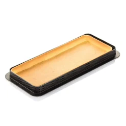 KIT TARTE RING RECTANGULAR 265X105 MM - SET STAMPO IN SILICONE 235X75 MM +ANELLO