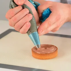KIT TARTE RING ROUND ø80 MM - SET STAMPO IN SILICONE ø67 MM + 6 ANELLI