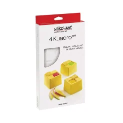 4-KUADRO 150 - STAMPO IN SILICONE N.8 4-KUADRO 60X60 H 50 MM