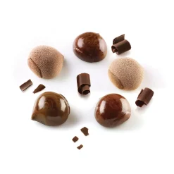MARRON GLACÉ 30 - STAMPO IN SILICONE N.15 MARRON GLACÉ 47X48 H 25 MM