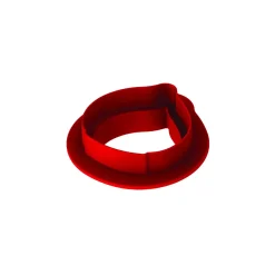 MARRON GLACÉ 110 - STAMPO IN SILICONE N.6 MARRON GLACÉ 72x74 39 MM + CUTTER