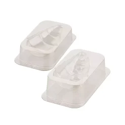 MARTINO - KIT 2 THERMOFORMED MOULDS FOR CHOCOLATE 285X150 H 68 MM