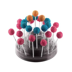 POPS STAND - ESPOSITORE PER CAKE POPS, EASY POPS, FINGER MINI SU STECCO NERO IN