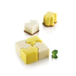 PUZZLE 30 - STAMPO IN SILICONE 42X34 H 28 MM + CUTTER