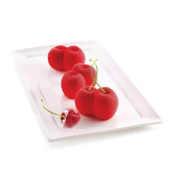 ROSSO CILIEGIA - STAMPO IN SILICONE N.6 ROSSO CILIEGIA 75X50 H 45 MM