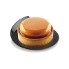 Set 100 Black Trays - Round ø86 mm
