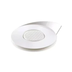 Set 100 White Trays - Round ø86 mm