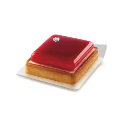 Set 100 White Trays - Square 83x83 mm