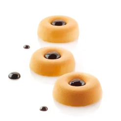 SF085 - STAMPO IN SILICONE N.8 BIG OVAL SAVARIN 74X57 H 27 MM
