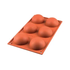 SF002 - STAMPO IN SILICONE N.6 HALF-SPHERE ø70 H 35 MM