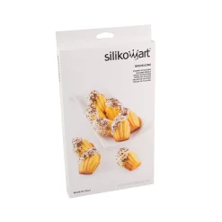 SF032 - STAMPO IN SILICONE N.9 MADELEINE 68X45 H 17 MM