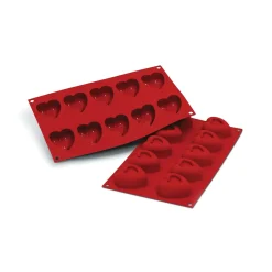 SF088 - STAMPO IN SILICONE N.10 MEDIUM PASSION 49X54 H 28 MM