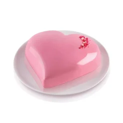 SFT211 - STAMPO IN SILICONE CUORE 205 X 186 H 54 MM