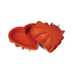 SFT211 - STAMPO IN SILICONE CUORE 205 X 186 H 54 MM
