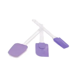 Spatole in silicone viola – 3 pcs