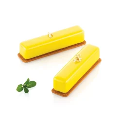 STRIPE ECLAIR 95 - SILICONE MOULD N.8 130X28 H 28MM + CUTTER