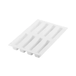 STRIPE ECLAIR 95 - SILICONE MOULD N.8 130X28 H 28MM + CUTTER