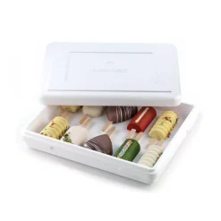 TAKE AWAY BOX - 100 SCATOLE POLISTIROLO 278X228 H 56 MM